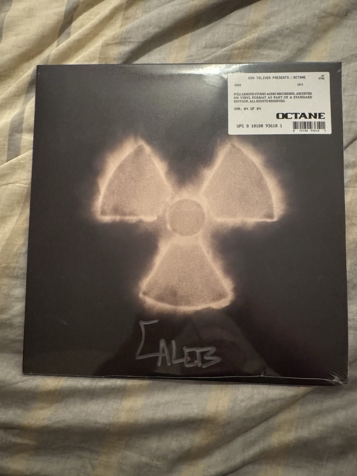 Don Toliver Octane Signed Vinyl 2LP Nuclear Edition SEALED NEW See Pics