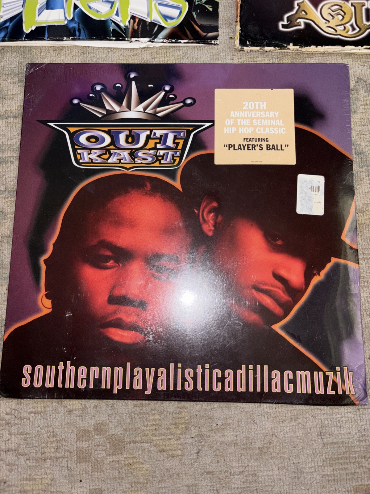 Three OutKast Atliens/Aquemini/Southernplayalistical One Sealed LP Vinyl Bundle]