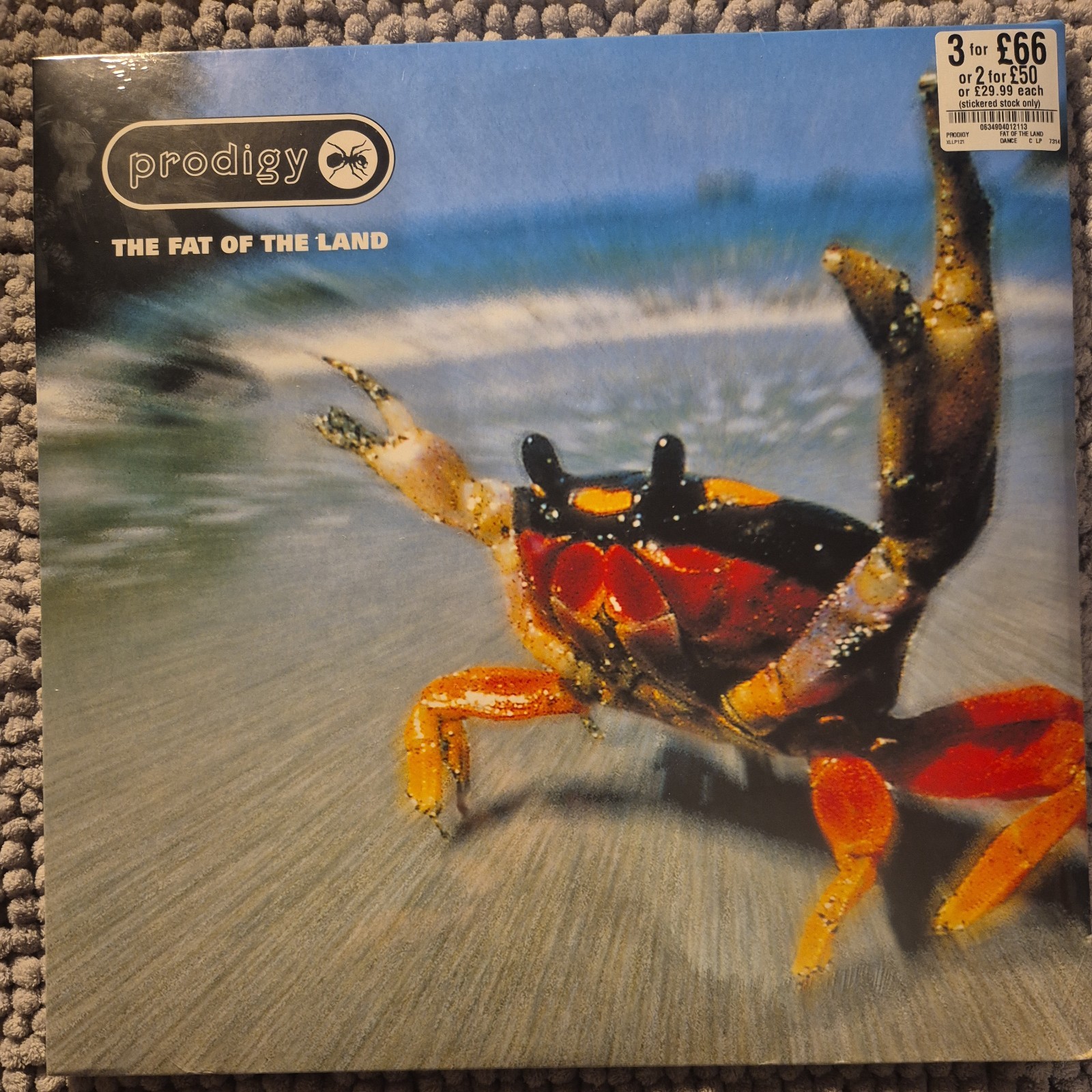 ​THE PRODIGY – THE FAT OF THE LAND | 1997 2xLP XLLP 121 | SEALED MINT NO UK TEXT