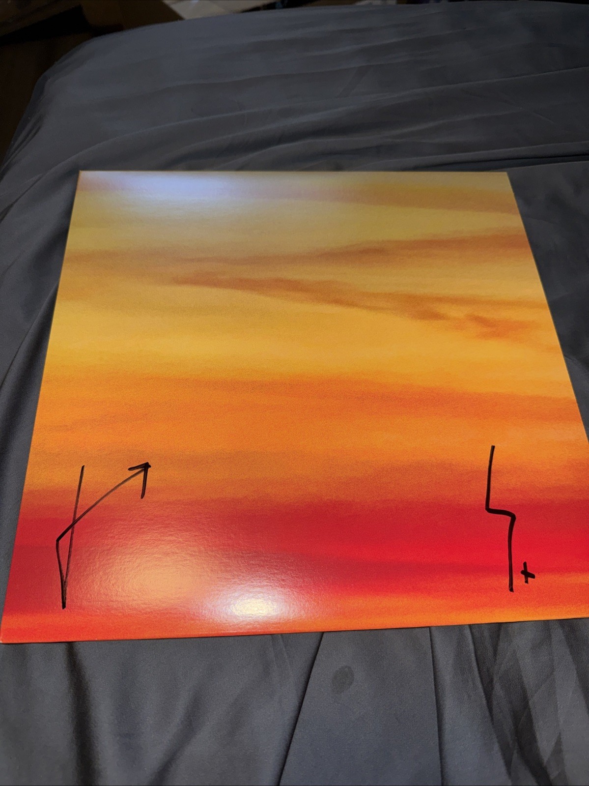 30 SECONDS TO MARS It’s The End Of The World But It’s Beautiful Day SIGNED LP