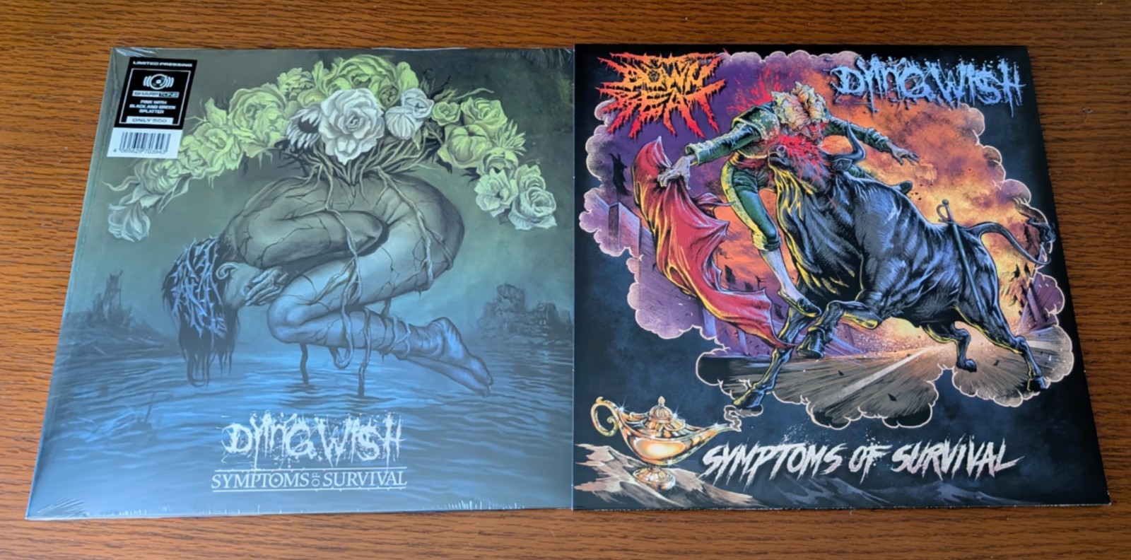 Dying Wish – Symptoms of Survival *SPLATTER VINYL*DOWNBEAT ALT COVER*BRAND NEW*