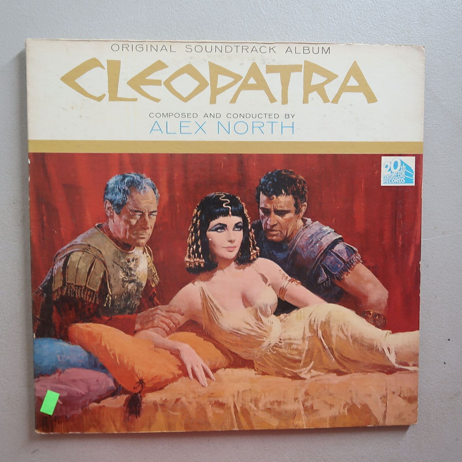 Cleopatra Composed by Alex North Vinyl LP 20th Century Fox VG 59