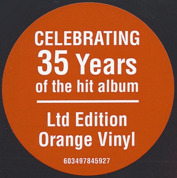 PHIL COLLINS – NO JACKET REQUIRED – LP – VERY RARE – ORANGE VINYL – 35TH – NEW!