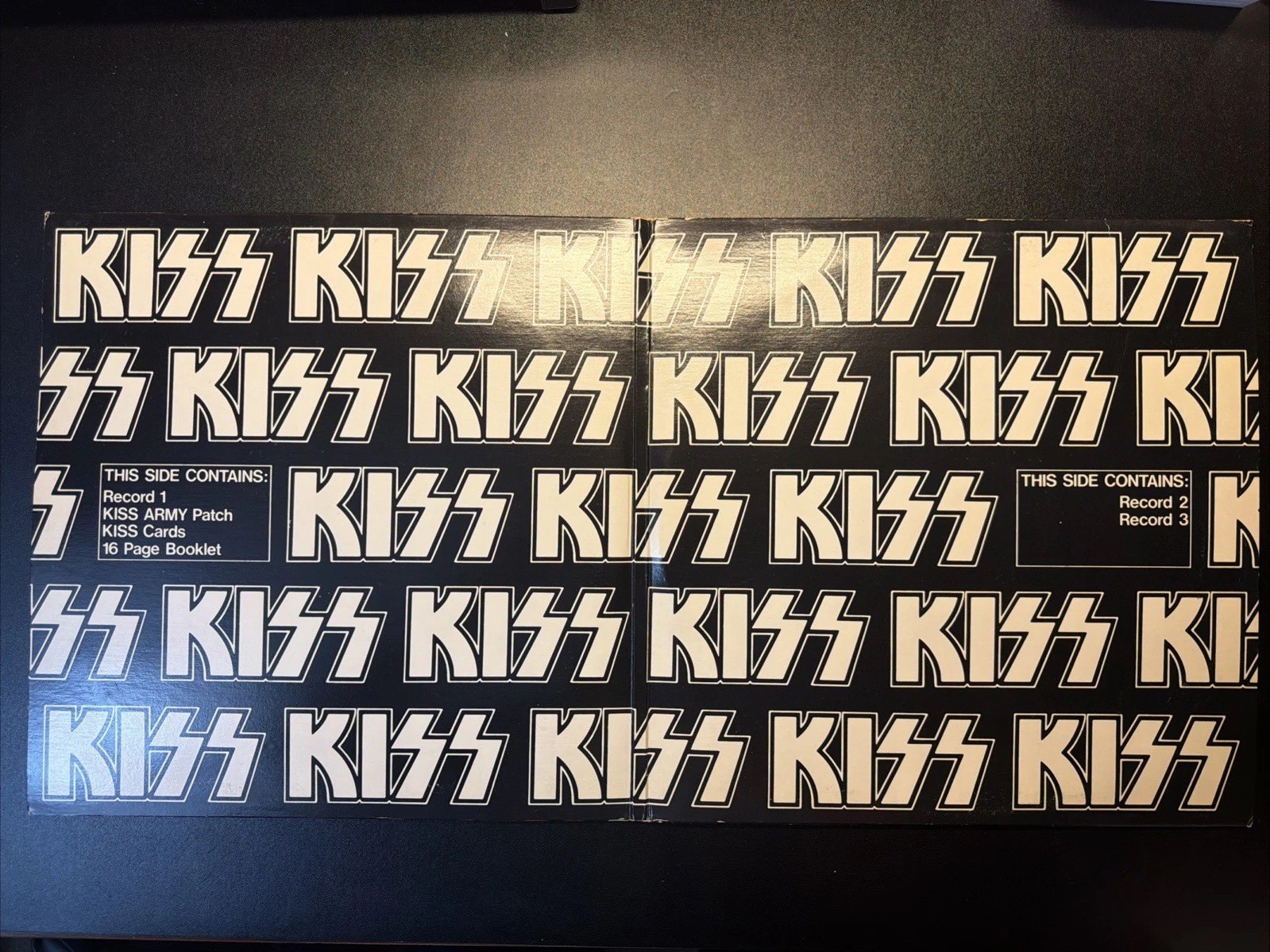 1976 KISS The Originals Vinyl Record LP with Inserts. Limited Edition 1st Print