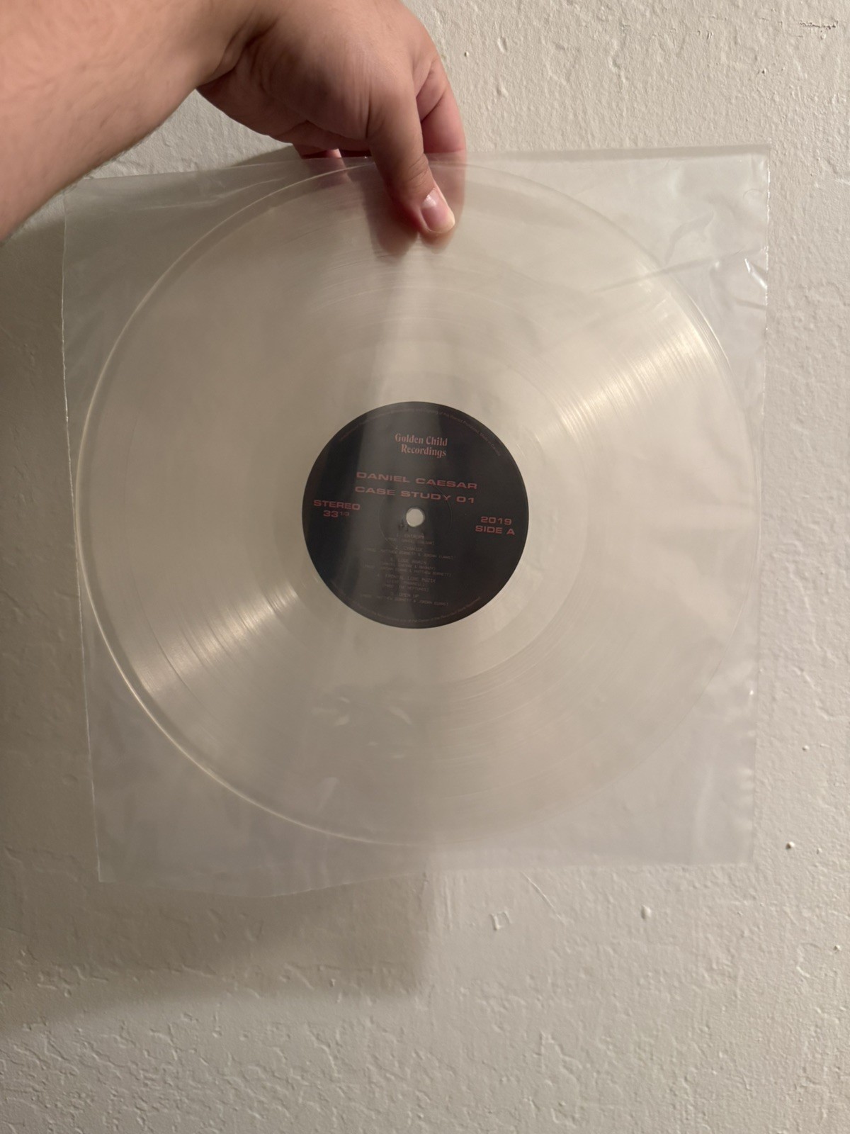 DANIEL CAESAR – Case Study 01 Urban Outfitters Exclusive – Clear Vinyl