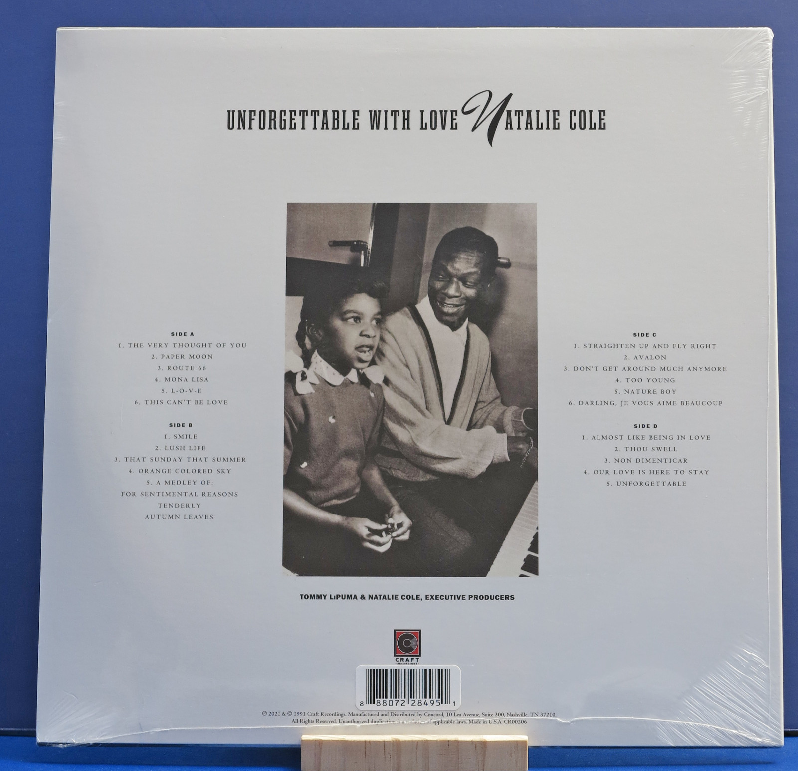 Natalie Cole “Unforgettable With Love” 2LP 180g Exclusive Pink Vinyl (2022)