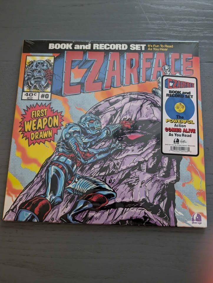 CZARFACE – First Weapon Drawn LP New SEALED hip hop blue vinyl