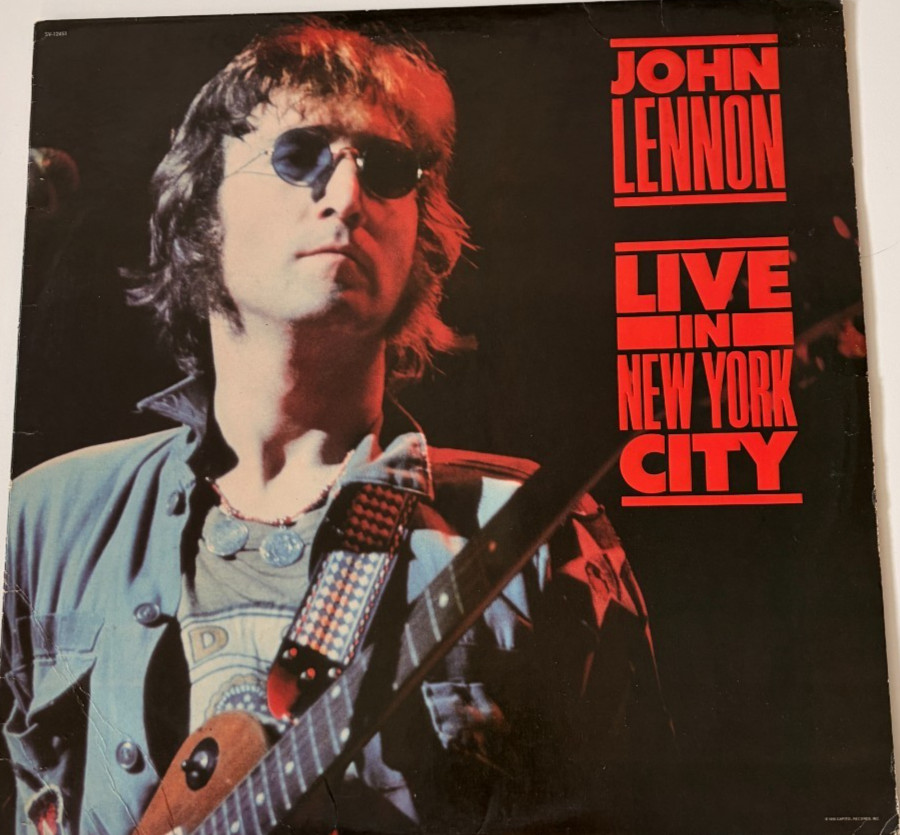 John Lennon – Live In New York City (OIS; VG+/VG+)