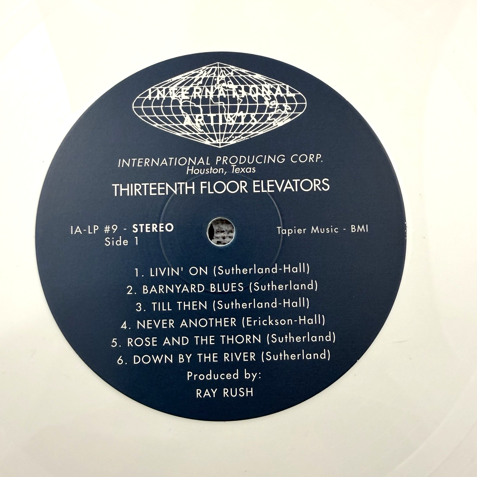 13TH FLOOR ELEVATORS Bull Of The Woods LP Lmlr White Vinyl 2023 RSD NM