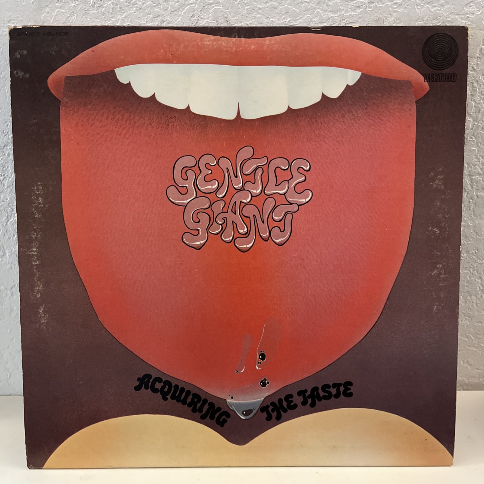 Gentle Giant Acquiring the Taste Near Mint LP Vinyl Vertigo Record