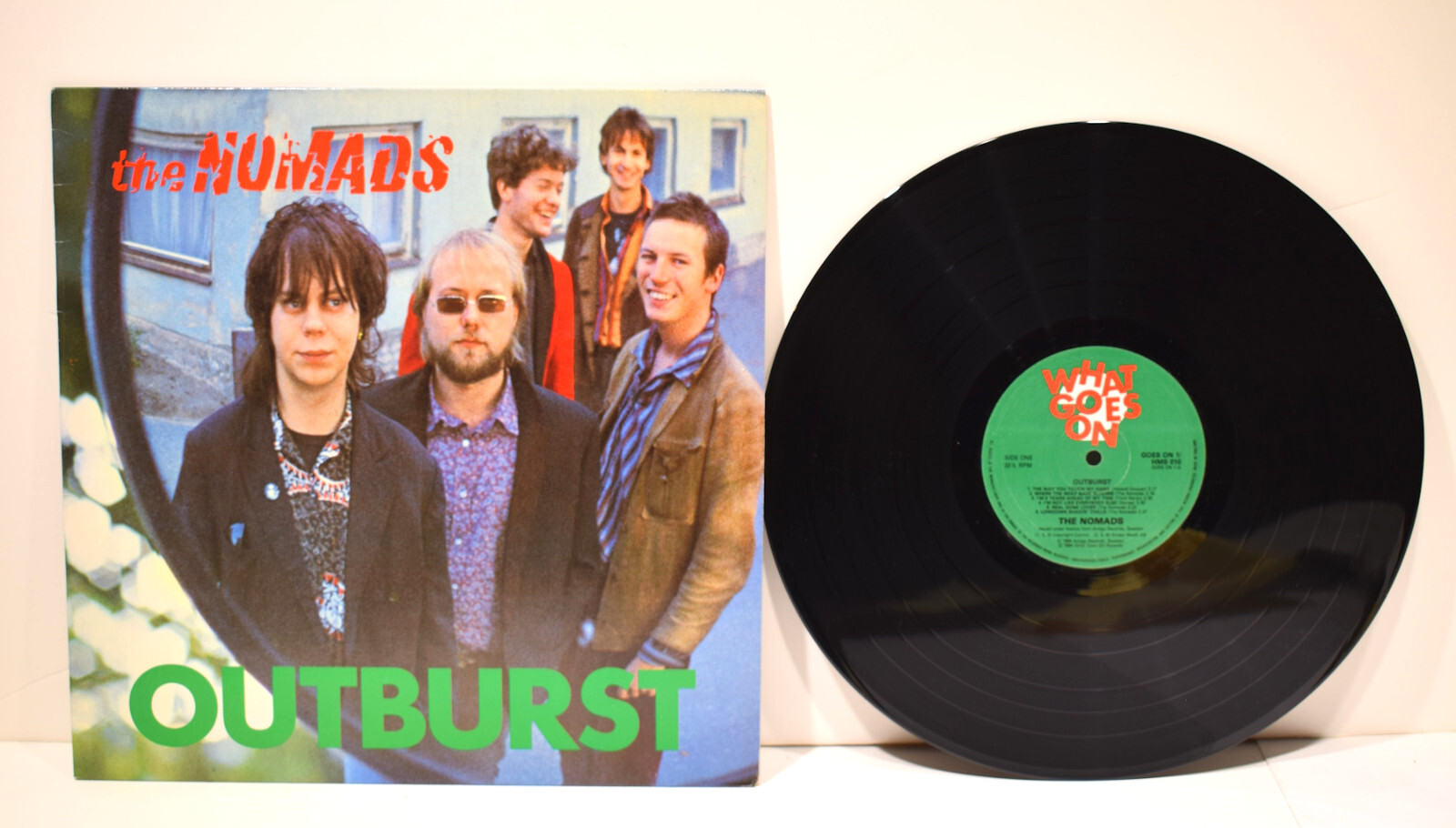 THE NOMADS Outburst 1984 UK OP NM Red Text Version