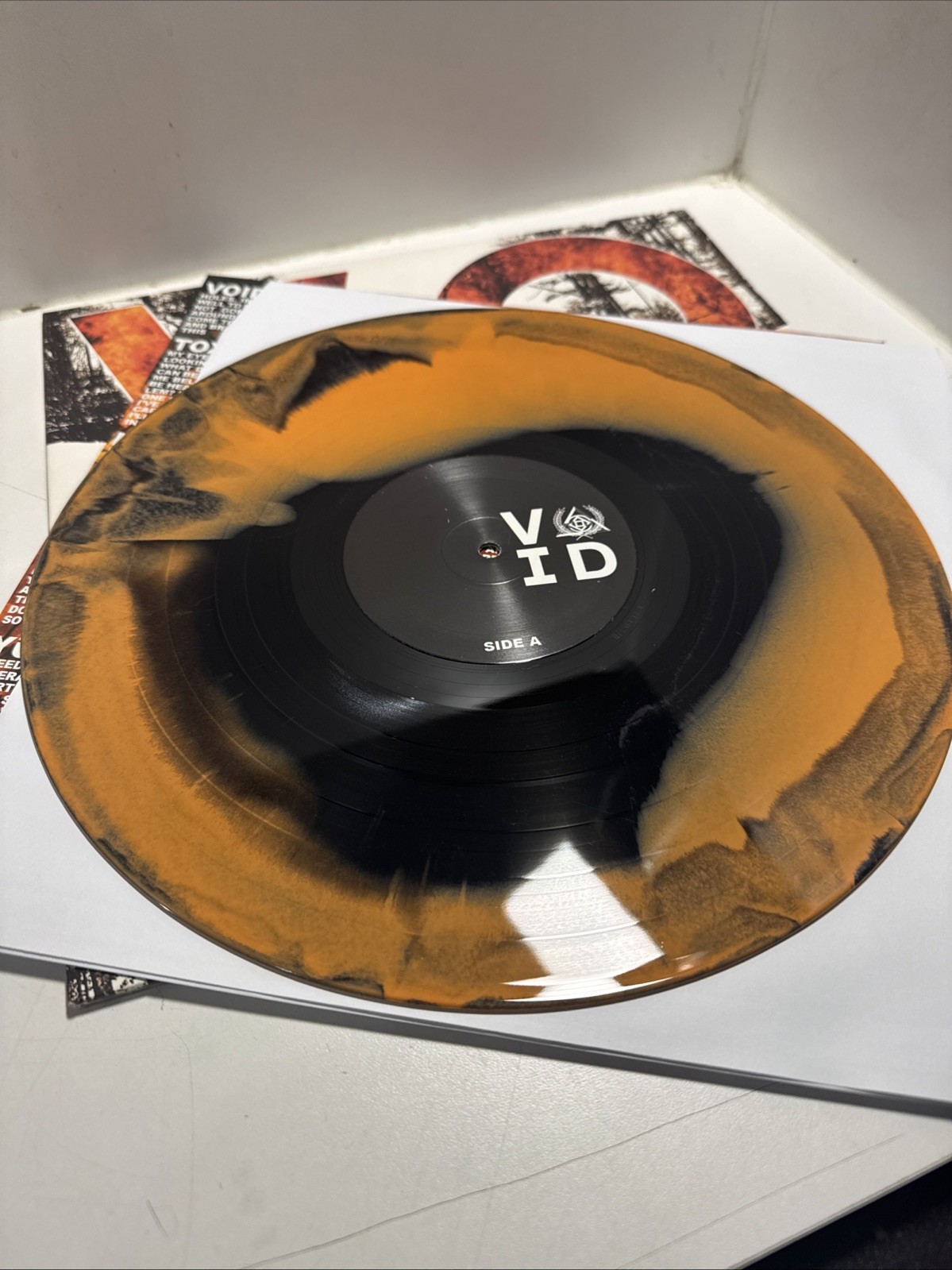 VANNA Void Black Orange Vinyl Hardcore Metalcore Limited Ed Pure Noise LP