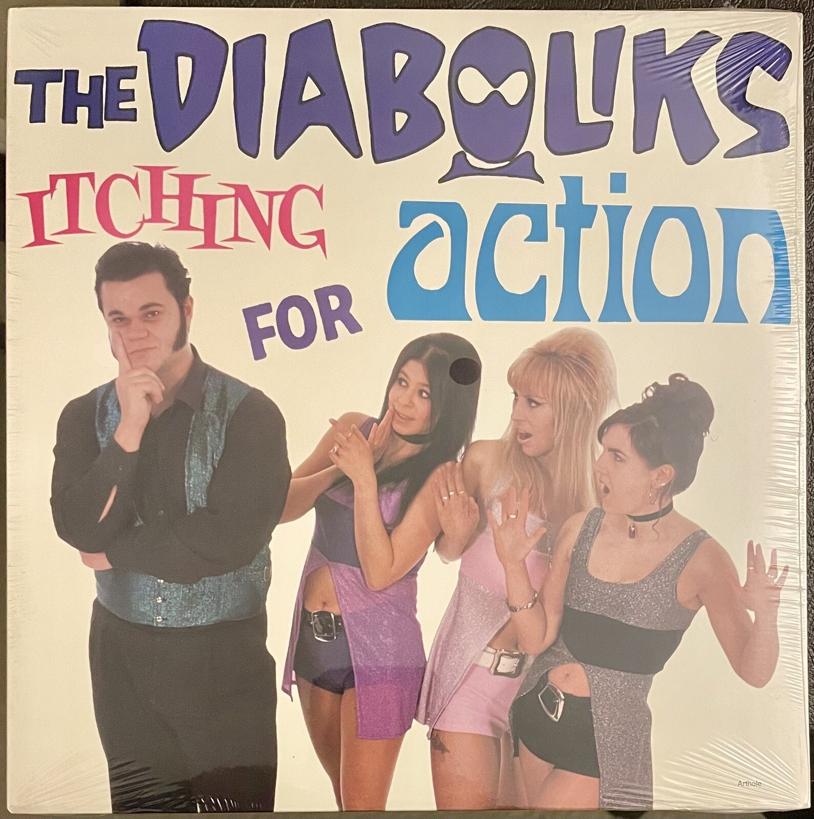 DIABOLIKS ‘Itching for Action 10″ LP NEW Schizophonics Rosalyns Charles Napiers