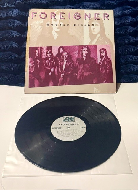 Foreigner: Double Vision 1978 Atlantic Records Vinyl LP Club Edition VG+/VG+
