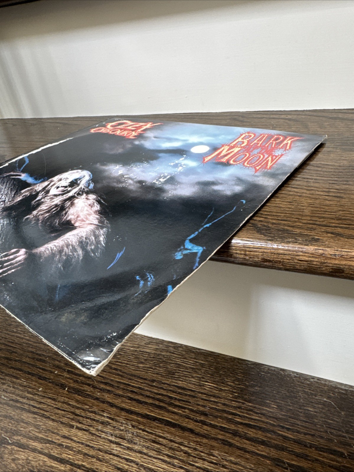 OZZY OSBOURNE Vinyl Bark At The Moon LP Original 1983 CBS Record SEE VIDEO