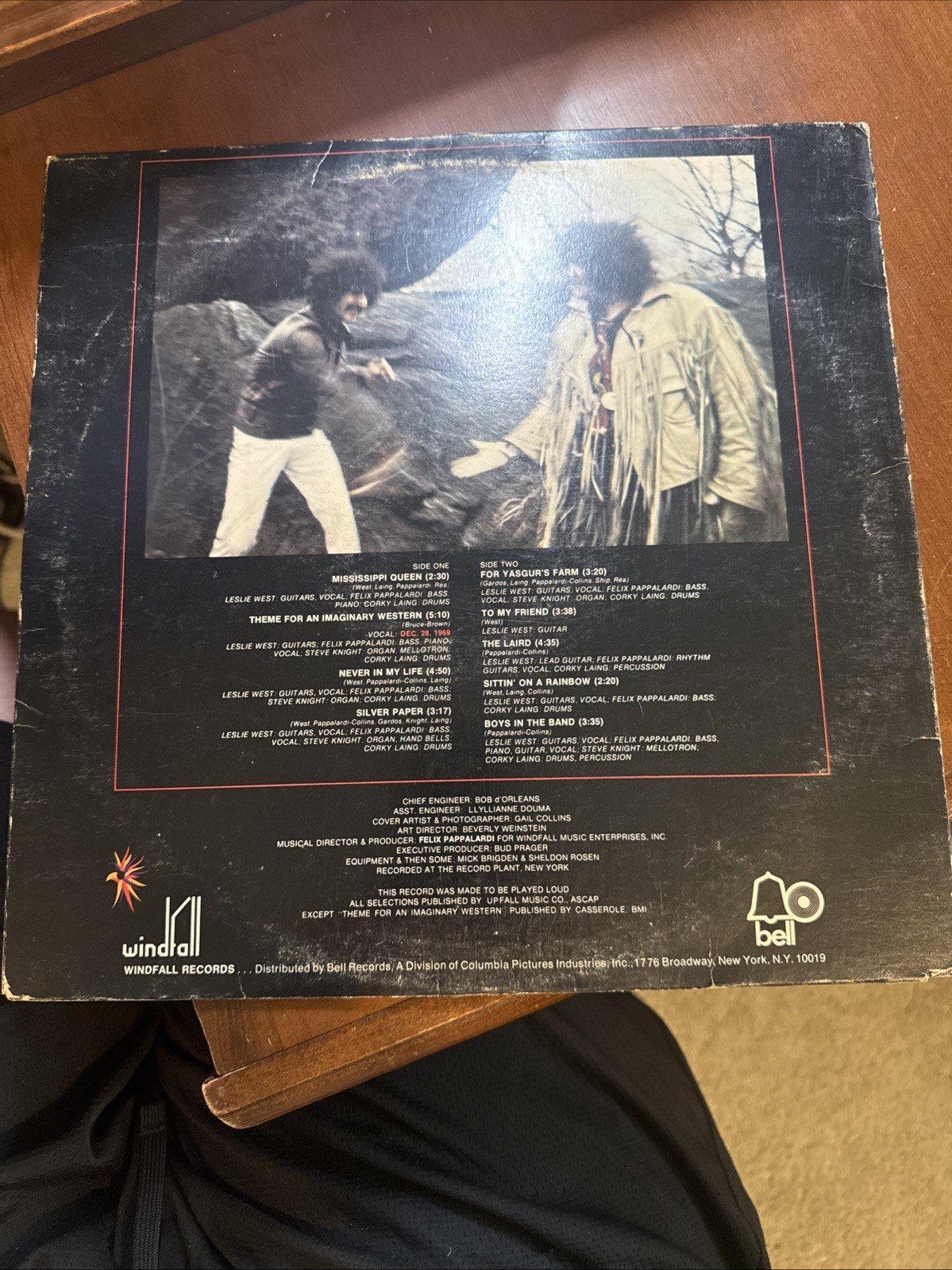 Mountain Climbing 1970 Vinyl LP Windfall Records Stereo 4501