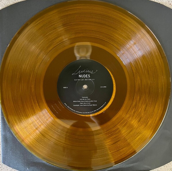 SIGNED Nudes Lucius CRYSTAL AMBER vinyl good grief Brandi Carlile local natives