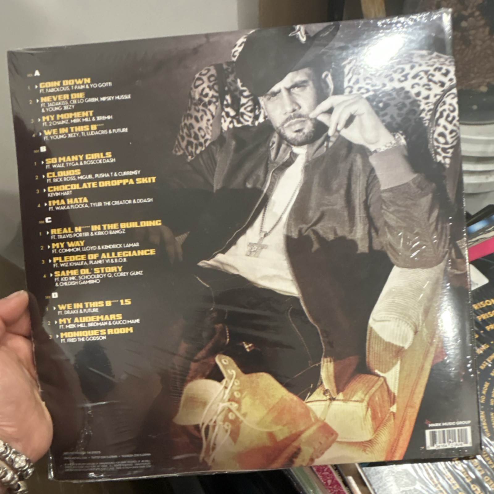 DJ Drama Quality Street Music LP Vinyl Record 12″ Parental Advisory Rap Atlantic