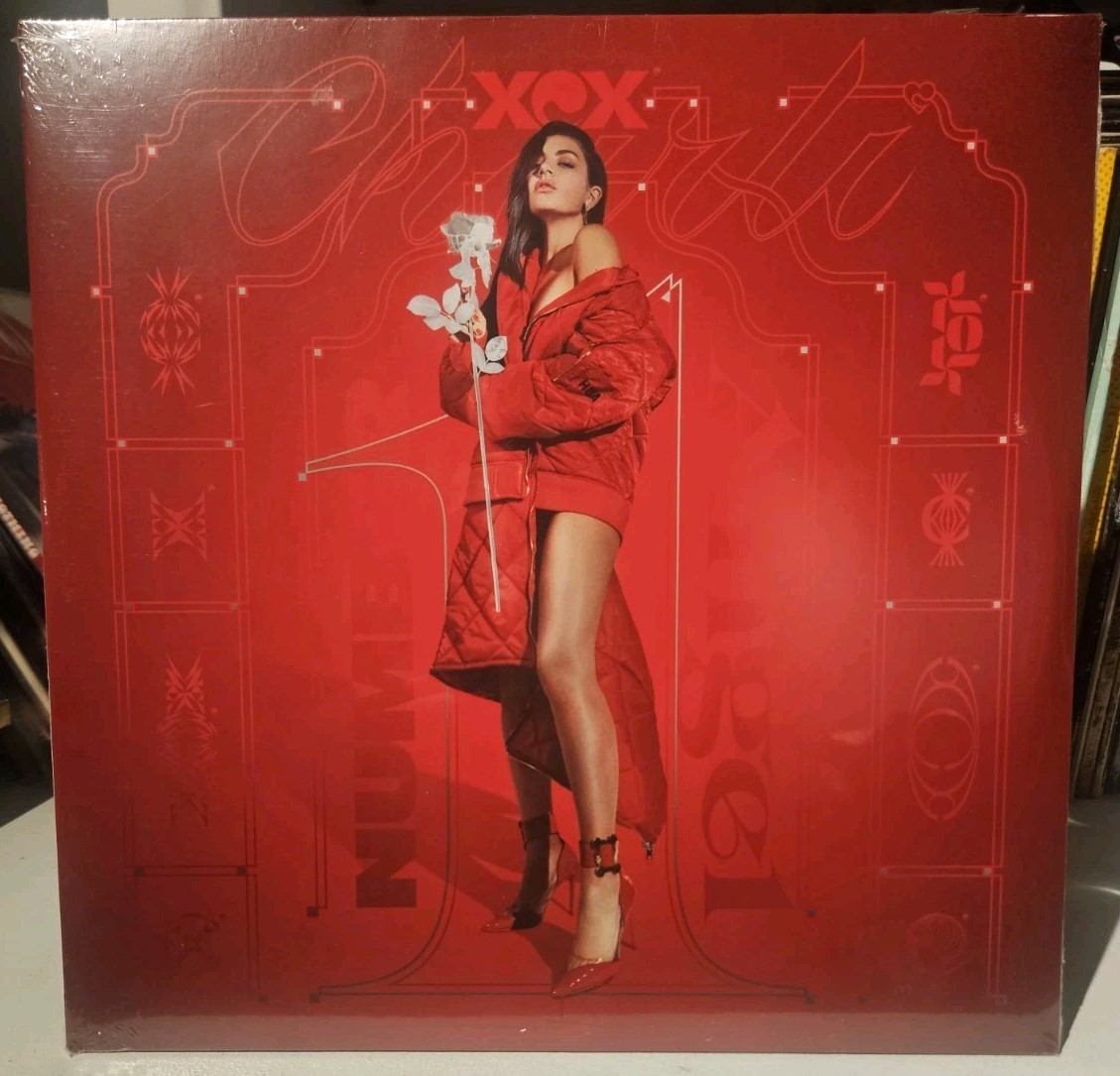 Brand New 1st Pressing CHARLI XCX NUMBER 1 ANGEL POP 2 RED 2XLP GATEFOLD VINYL