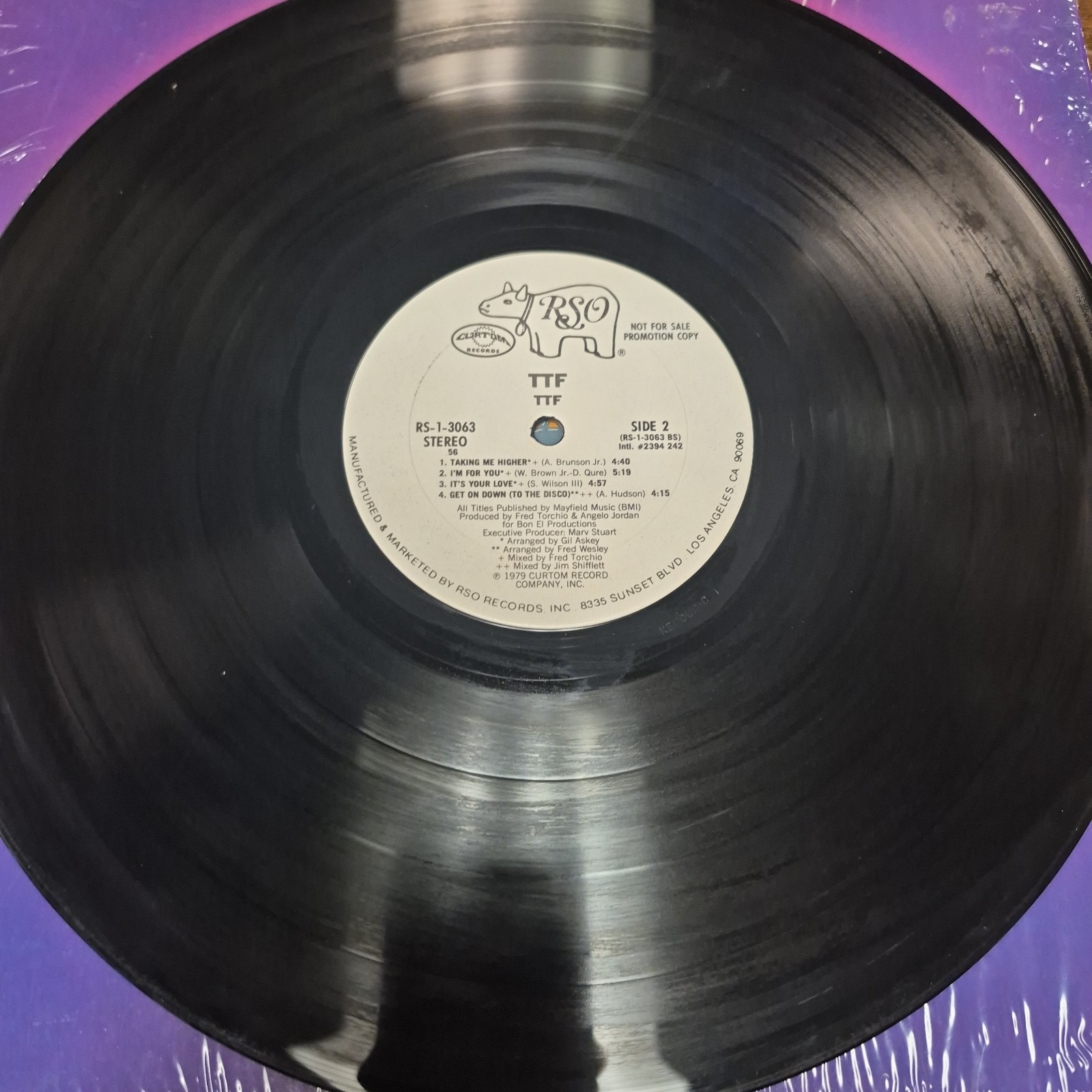 TODAY, TOMORROW, FOREVER- SELF TITLED LP VERY GOOD CONDITION RECORD OOP