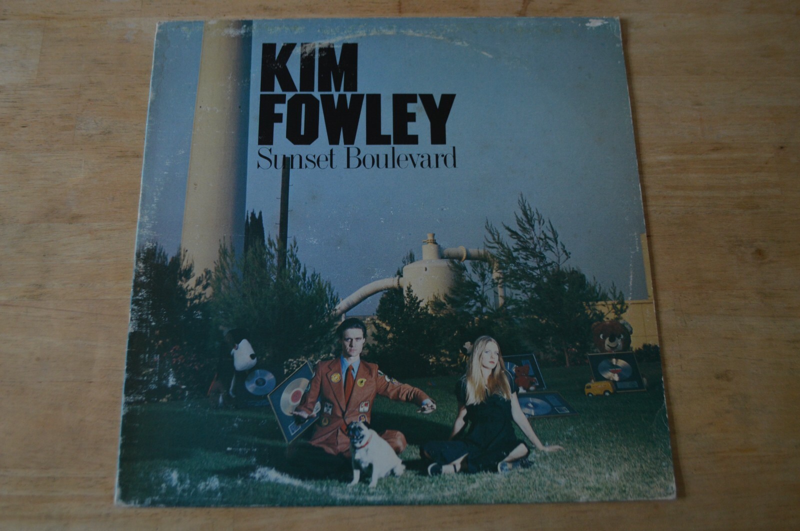 Kim Fowley – Sunset Boulevard Vinyl LP ILP002 1978 Negative In My Garage Control