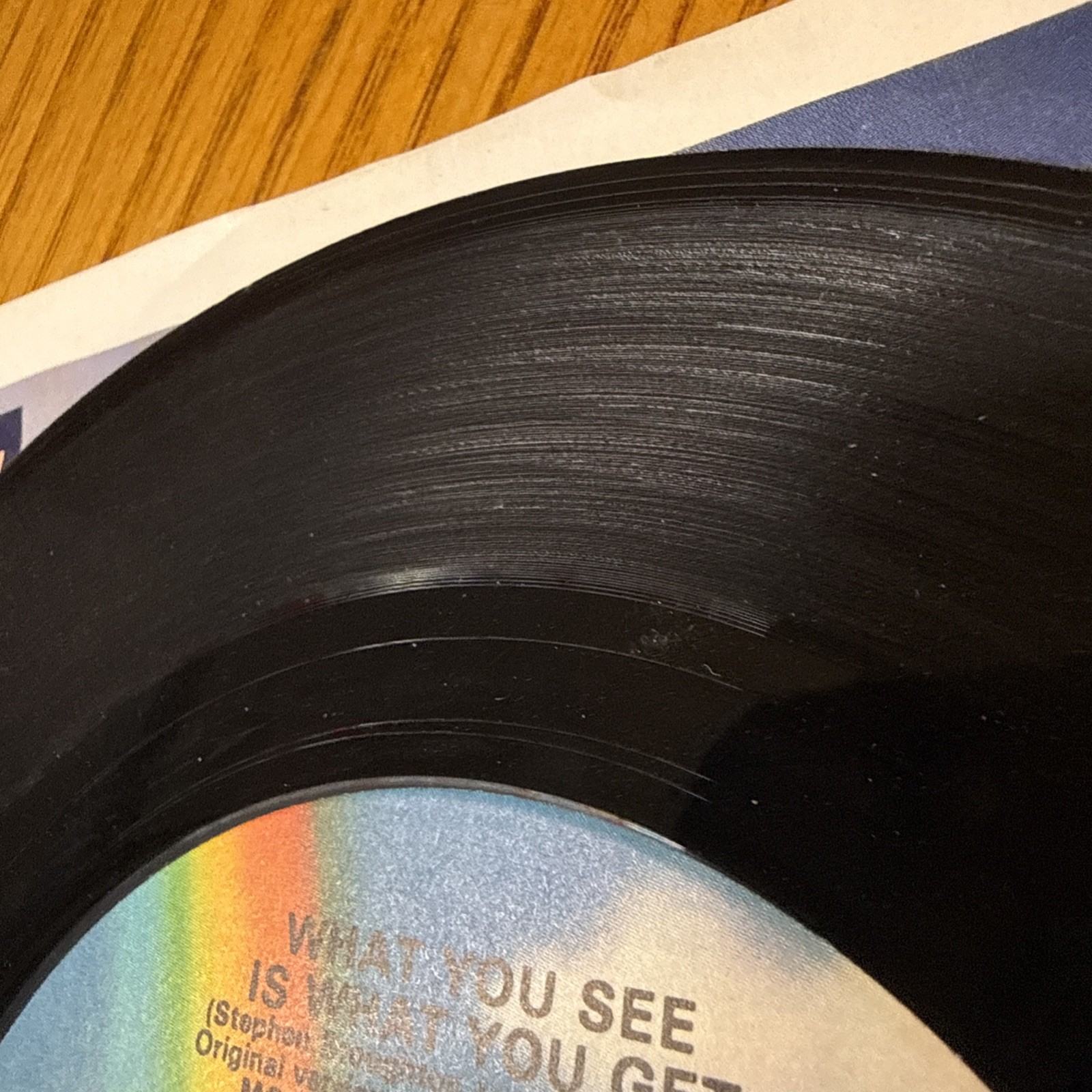 Brenda K Starr What You See Is What You Get Vtg 45 Vinyl Record Picture Sleeve