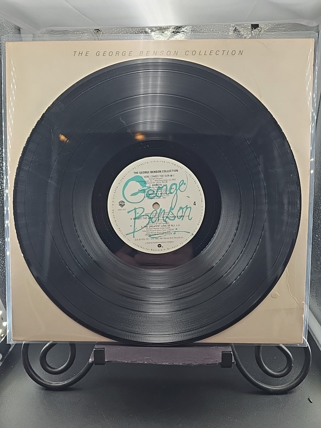 George Benson Collection 2LP 1981 WB 2HW 3577 Allied Press PHOTO BOOK VG/VG+