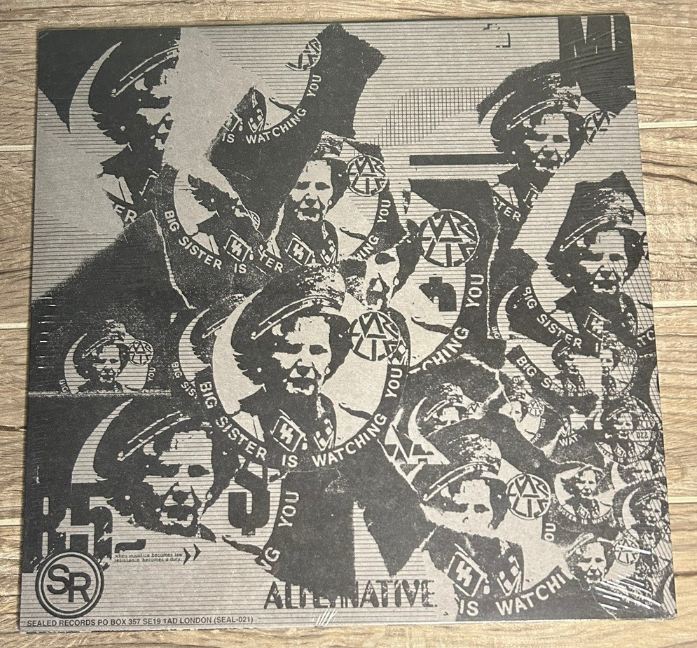 Alternative If they treat you like… LP NEW Anarcho Punk Crass Conflict Zounds