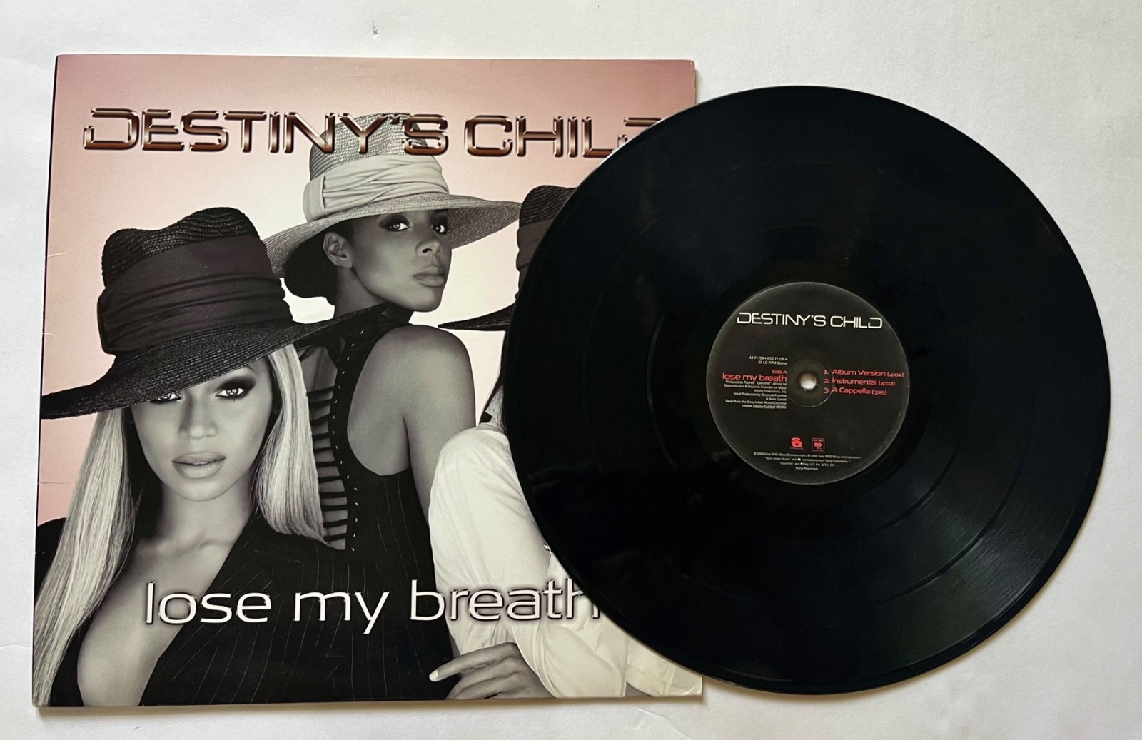 Destinys Child – Lose My Breath/ Soldier OG Press 12″ In Picture Cover VG+