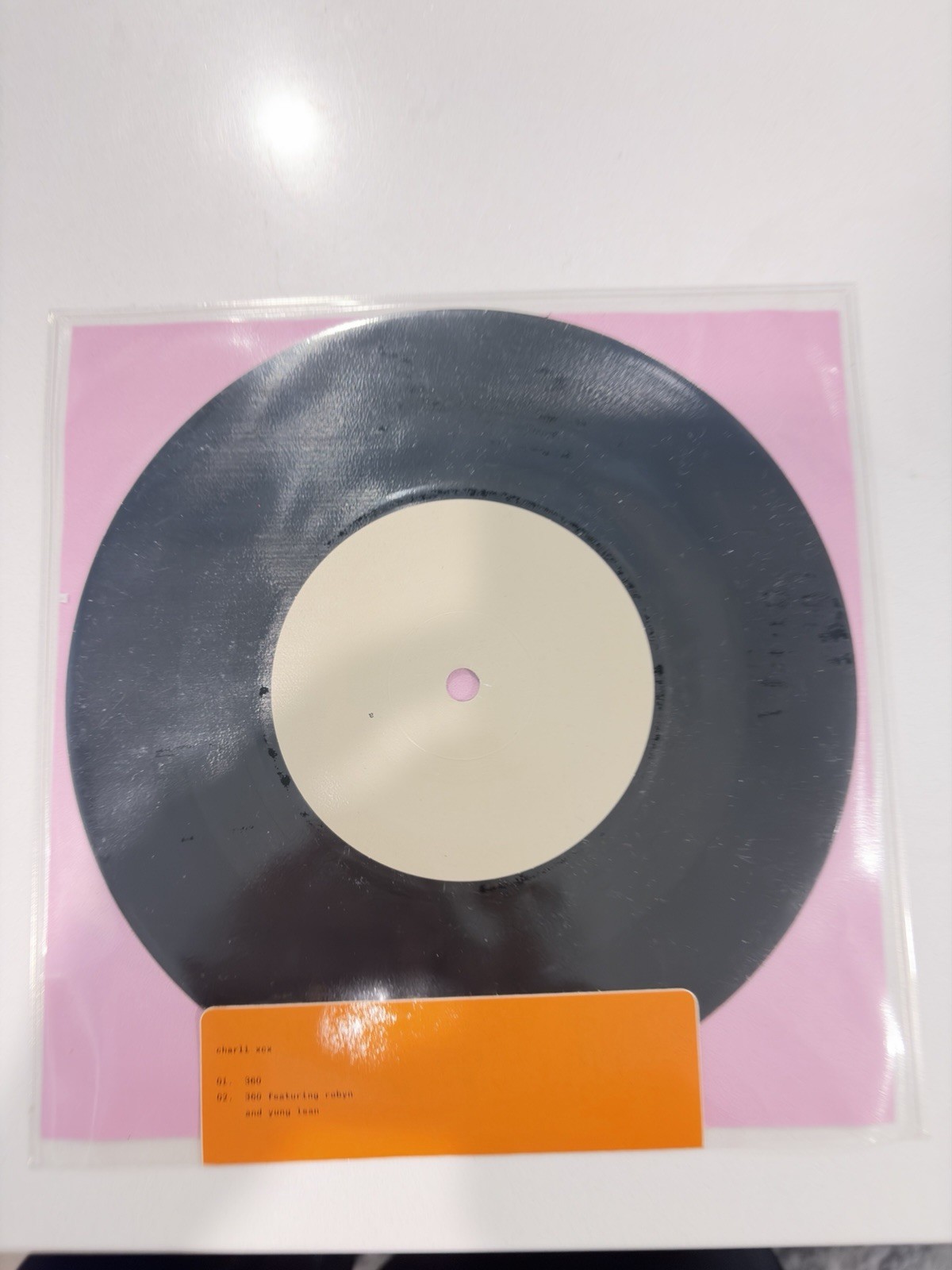 Charli XCX 360 7″ Vinyl Single Record Limited Edition