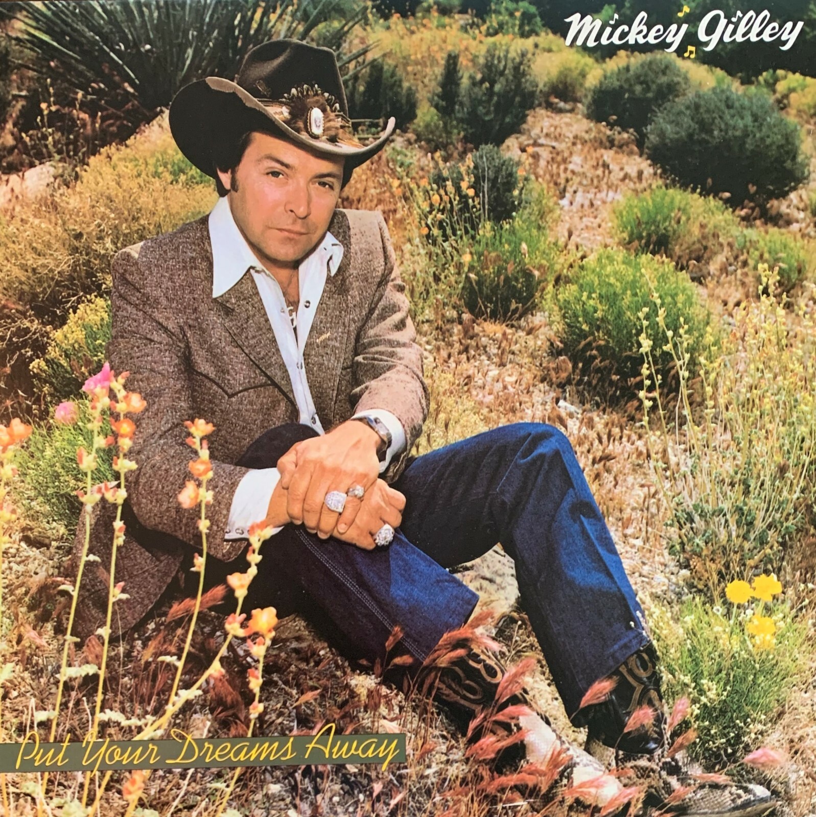 MICKEY GILLEY..Pre-Owned LP..PUT YOUR DREAMS AWAY0.0RARELY PLAYED..VG+/VG+