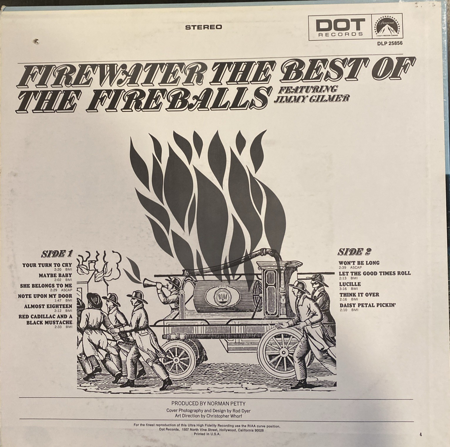 The Fireballs-Firewater Lp 1968