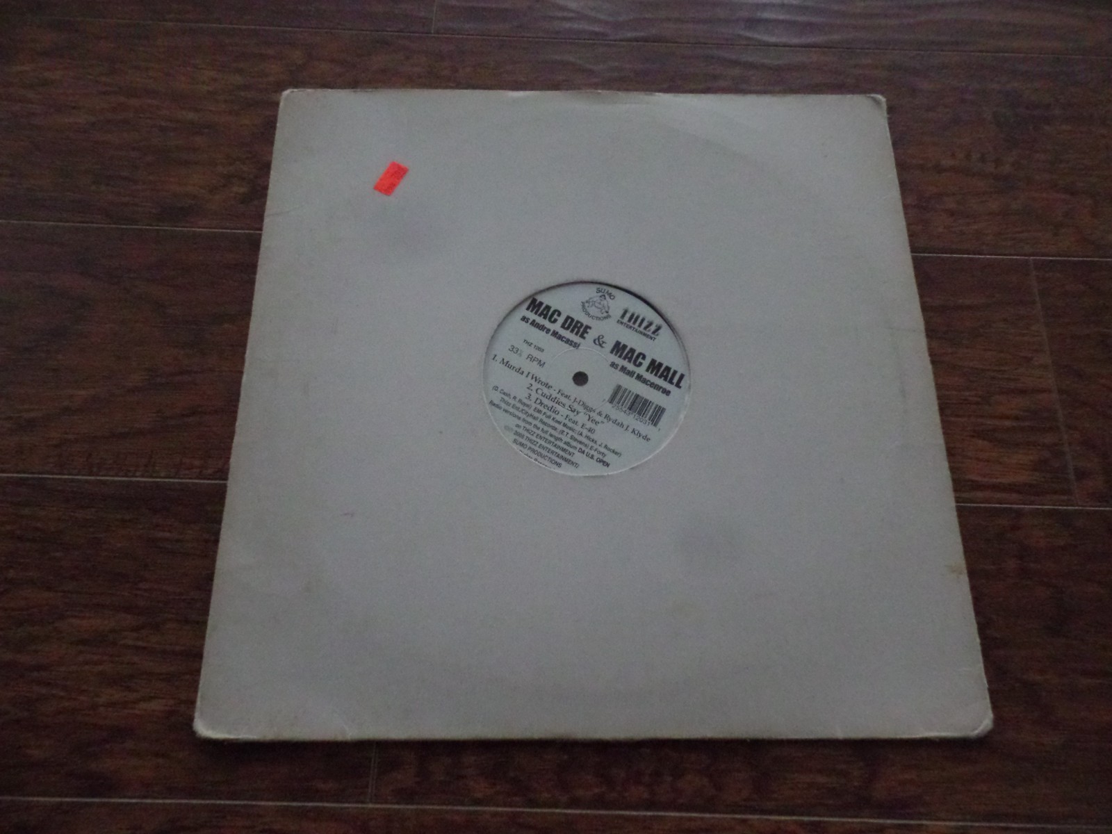 Mac Dre & Mac Mall – Murda I Wrote 12″ Vinyl Single Record 2005 E-40