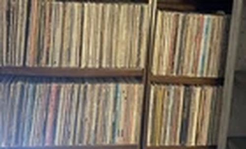Lot of 9 Random used 12″ Vinyl Records plus one free sealed record! LP 1950s–70s