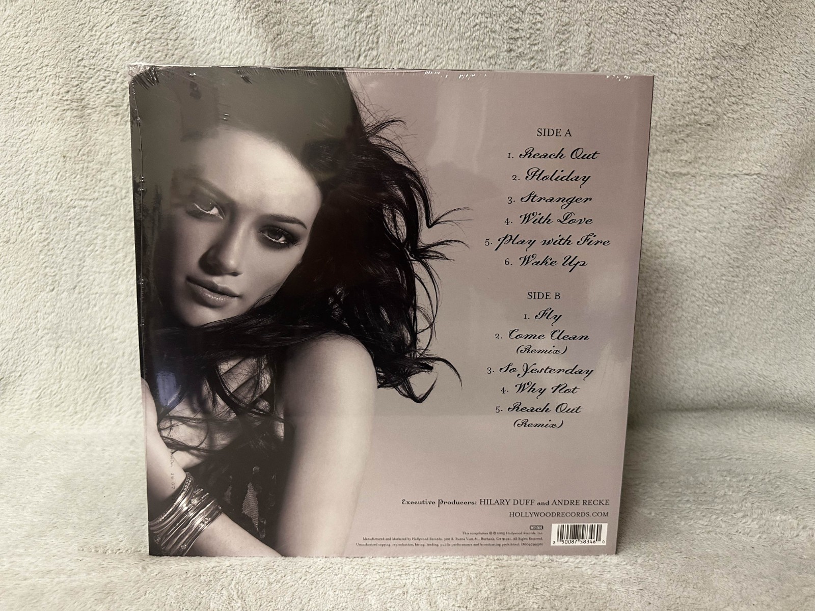 Best of Hilary Duff • NEW/SEALED Purple & Black Swirl Colored Vinyl LP Record