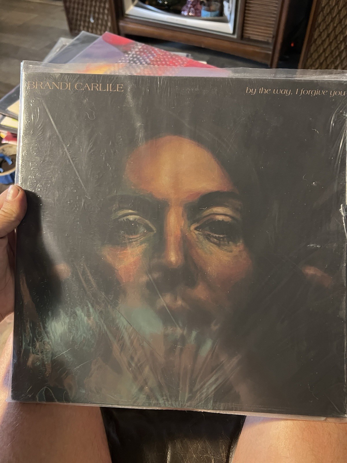 BRANDI CARLILE “By The Way, I Forgive You” LP Red Vinyl Club Edition