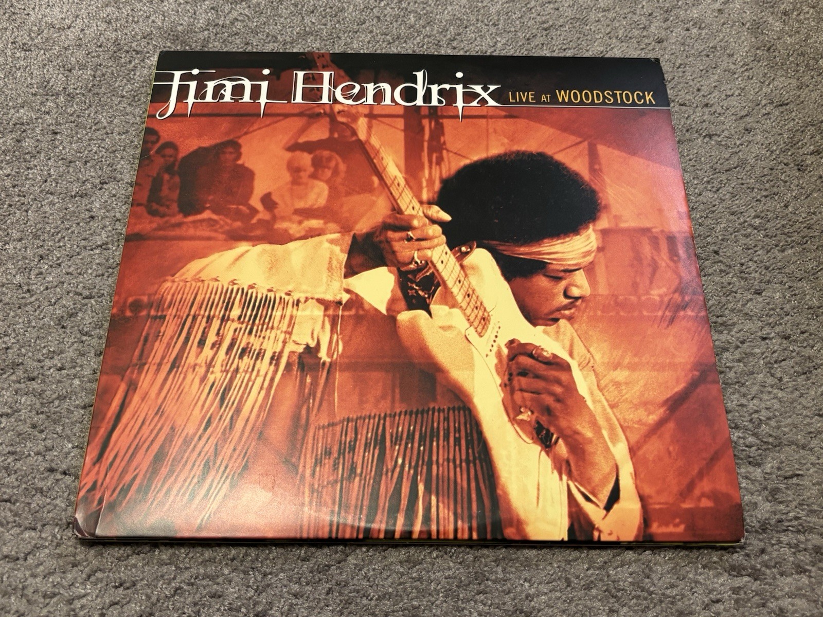 Jimi Hendrix Live At Woodstock 1999 Limited Numbered 3LP Rock Vinyl Record
