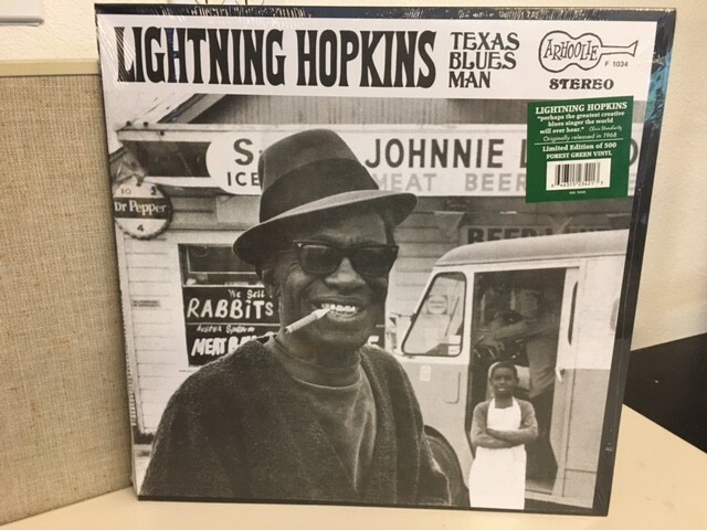 Lightning Hopkins – Texas Blues Man FOREST GREEN Vinyl LP (New/Sealed) 2016