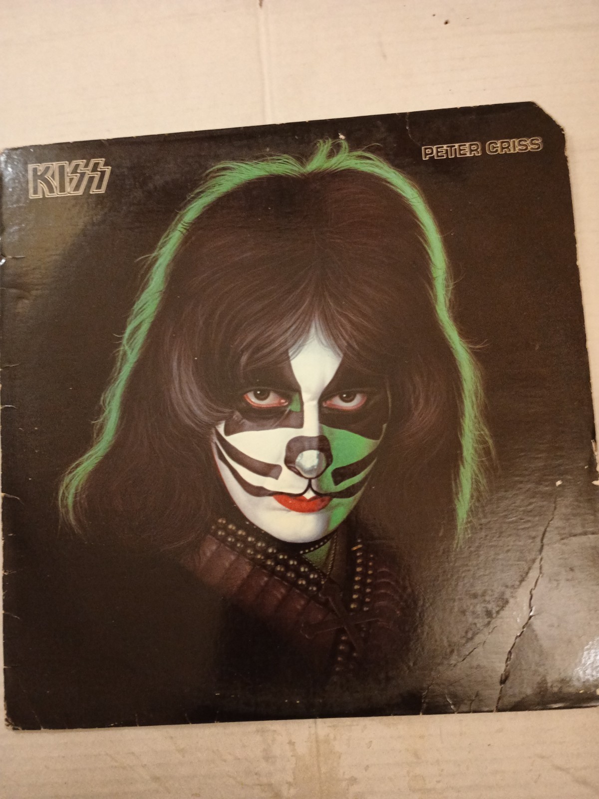 peter criss solo ,Casablanca NBLP7122 W/ Note To Ace ,Paul &Gene VG