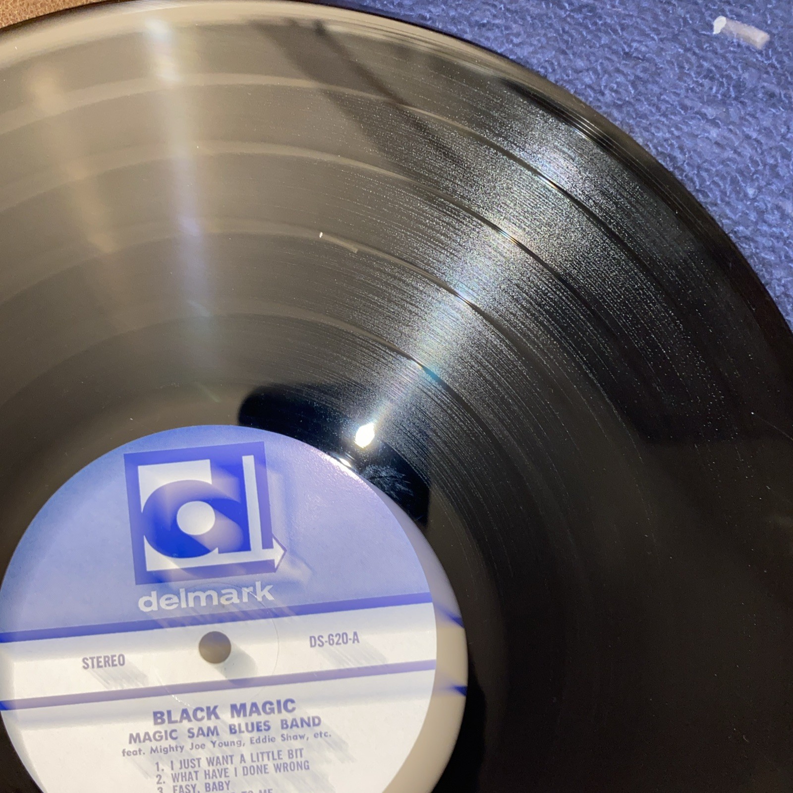 BLACK MAGIC DELMARK DS-620 MAGIC SAM BLUES BAND EX FIRST PRESS