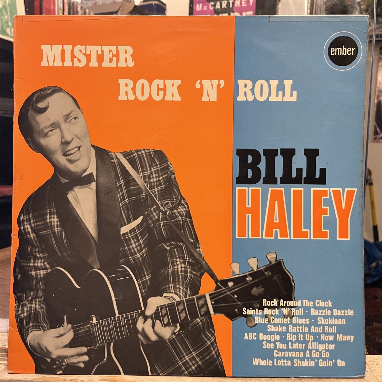 [ROCK/POP]~EXC LP~BILL HALEY~Mister Rock ‘N’ Roll~[1969~EMBER~Issue]~UK Import~