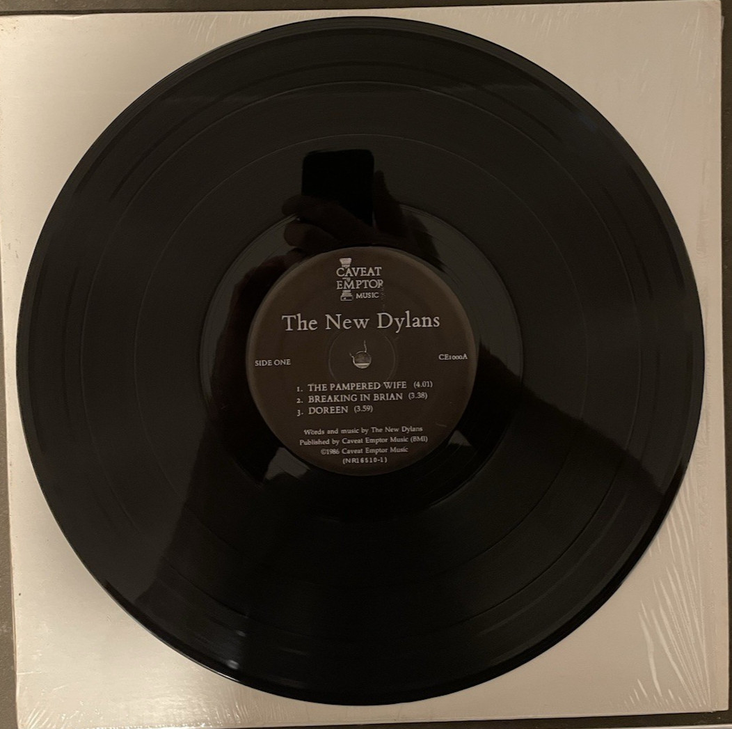 The New Dylans- Title Album- Vinyl Mini-LP (Caveat Emptor Music) (1986)