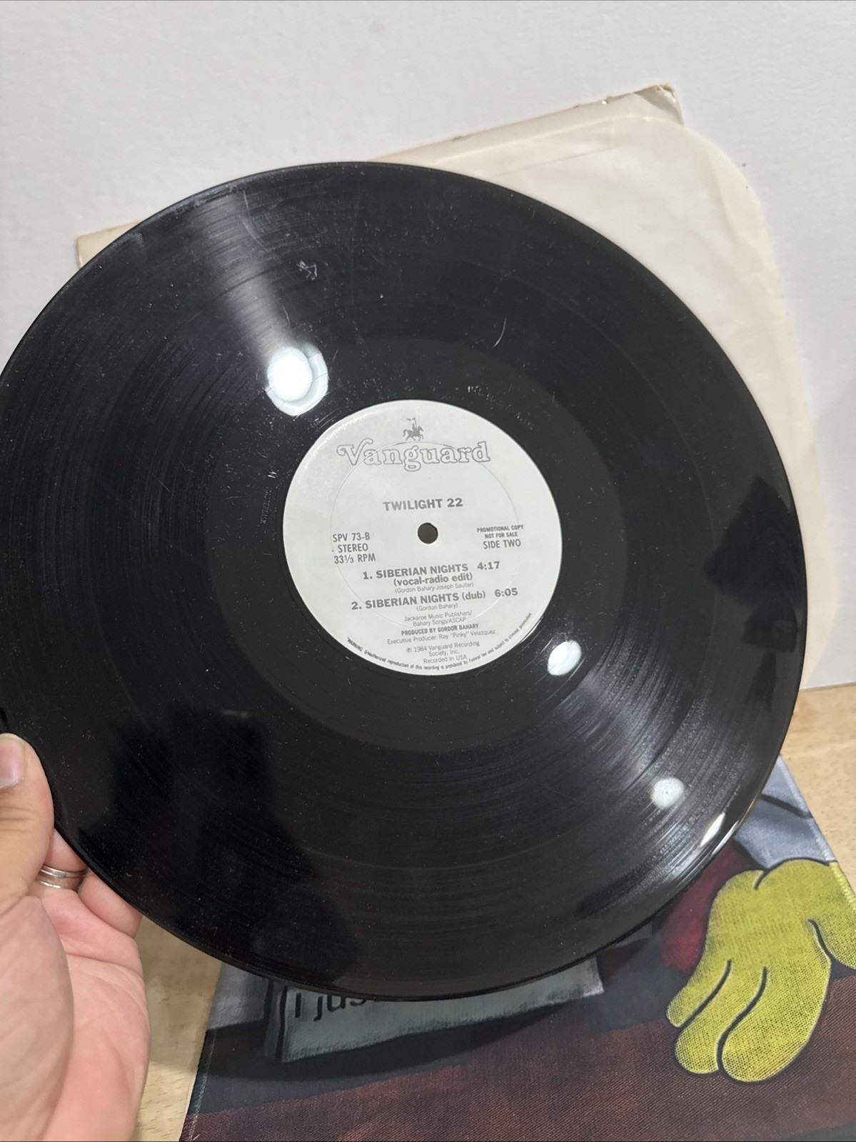 Twilight 22 ‎– Siberian Nights – Vanguard ‎– SPV 73 – 12” WL Promo