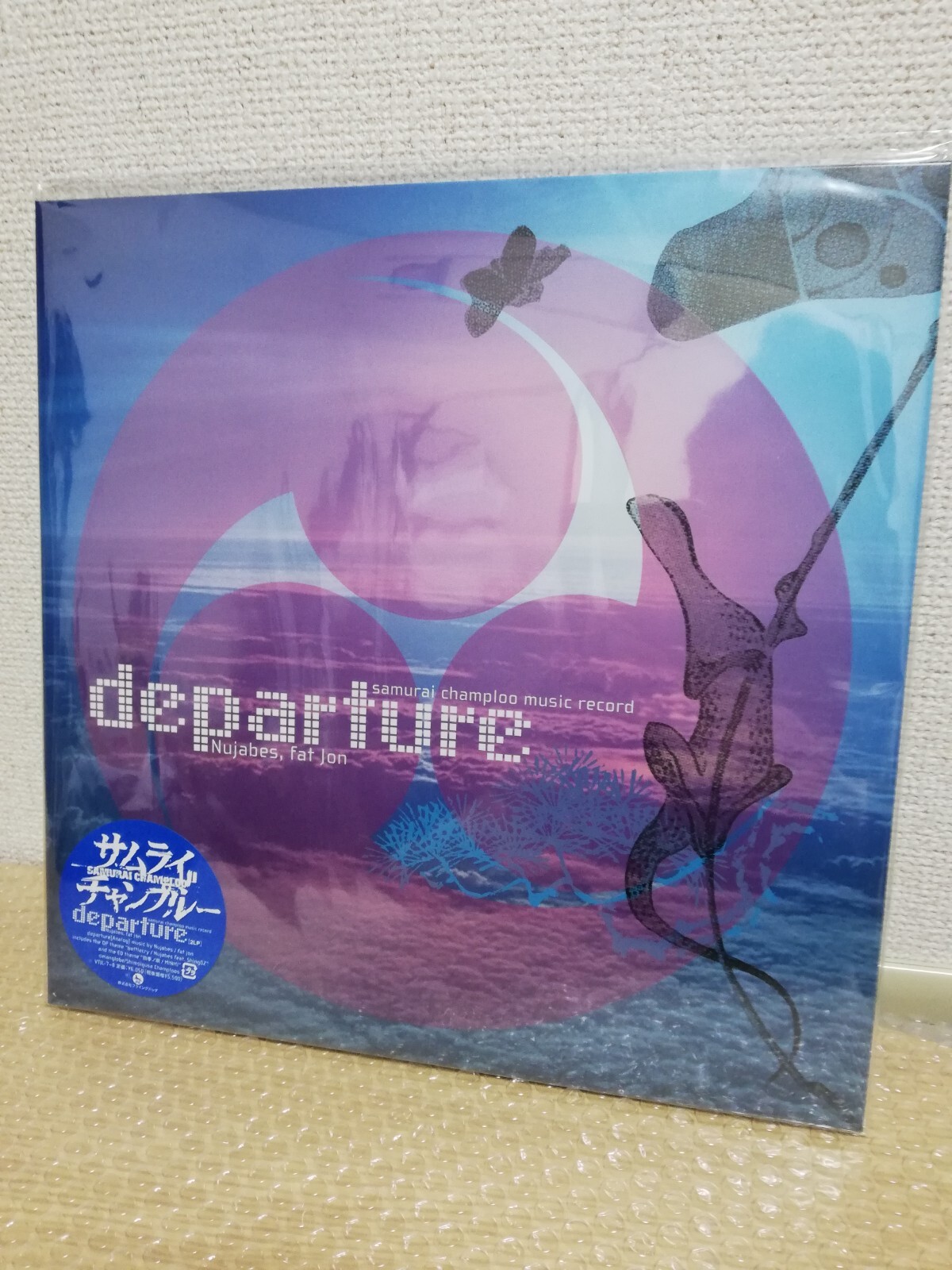 Samurai Champloo Nujabes departure Vinyl Record 2LP JP NEW