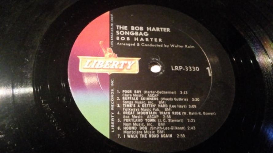 Robert Harter, The Bob Harter Songbag, (LP, Album, Mono), NM or M-, 4257262320