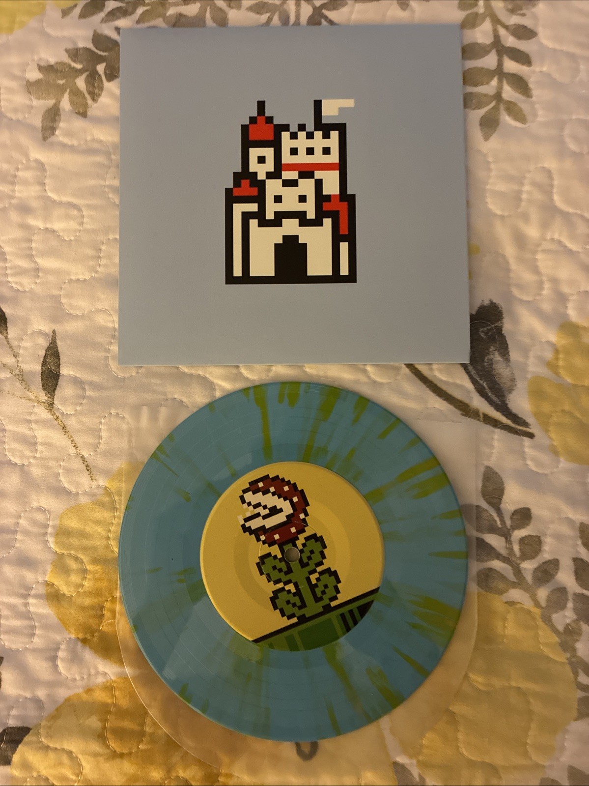 SUPER MARIO BROS 3 “Worlds” RECORD 7″ Goomba / Plant Var. VINYL SMB3 NINTENDO