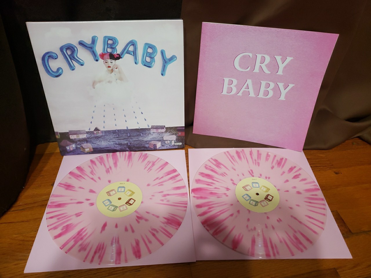 Melanie Martinez Cry Baby Pink Splatter 2X Vinyl Record LP Dream Pop Deluxe Ed.