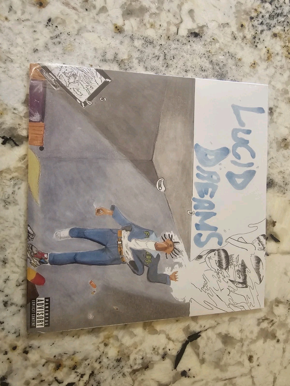 JUICE WRLD Lucid Dreams 7 inch record (Forget Me) Light Blue Vinyl new sealed