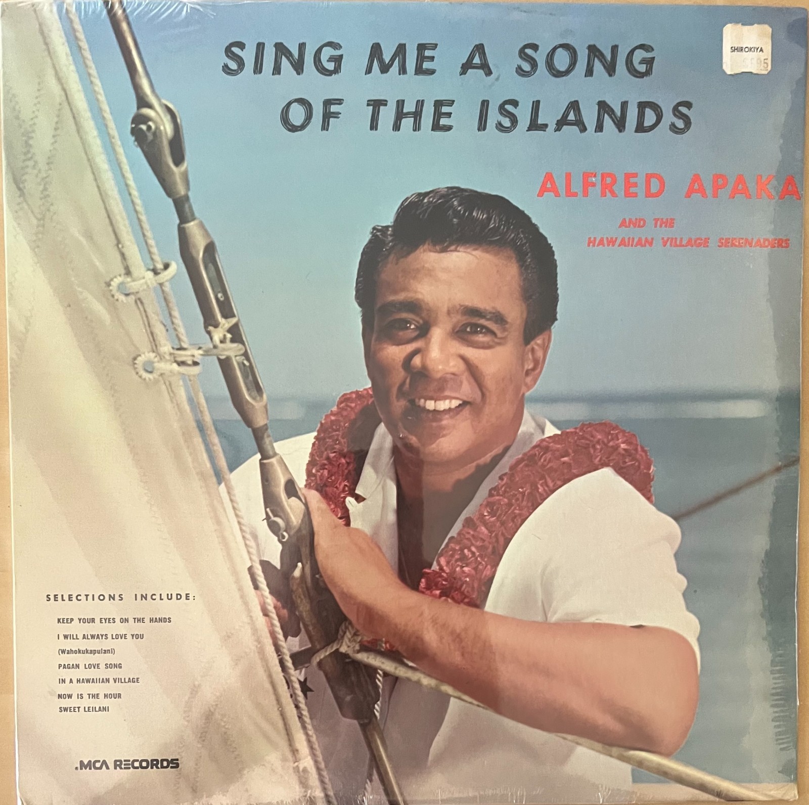 SEALED & MINT “Sing Me a Song of the Islands” LP Alfred Apaka MCA Reissue