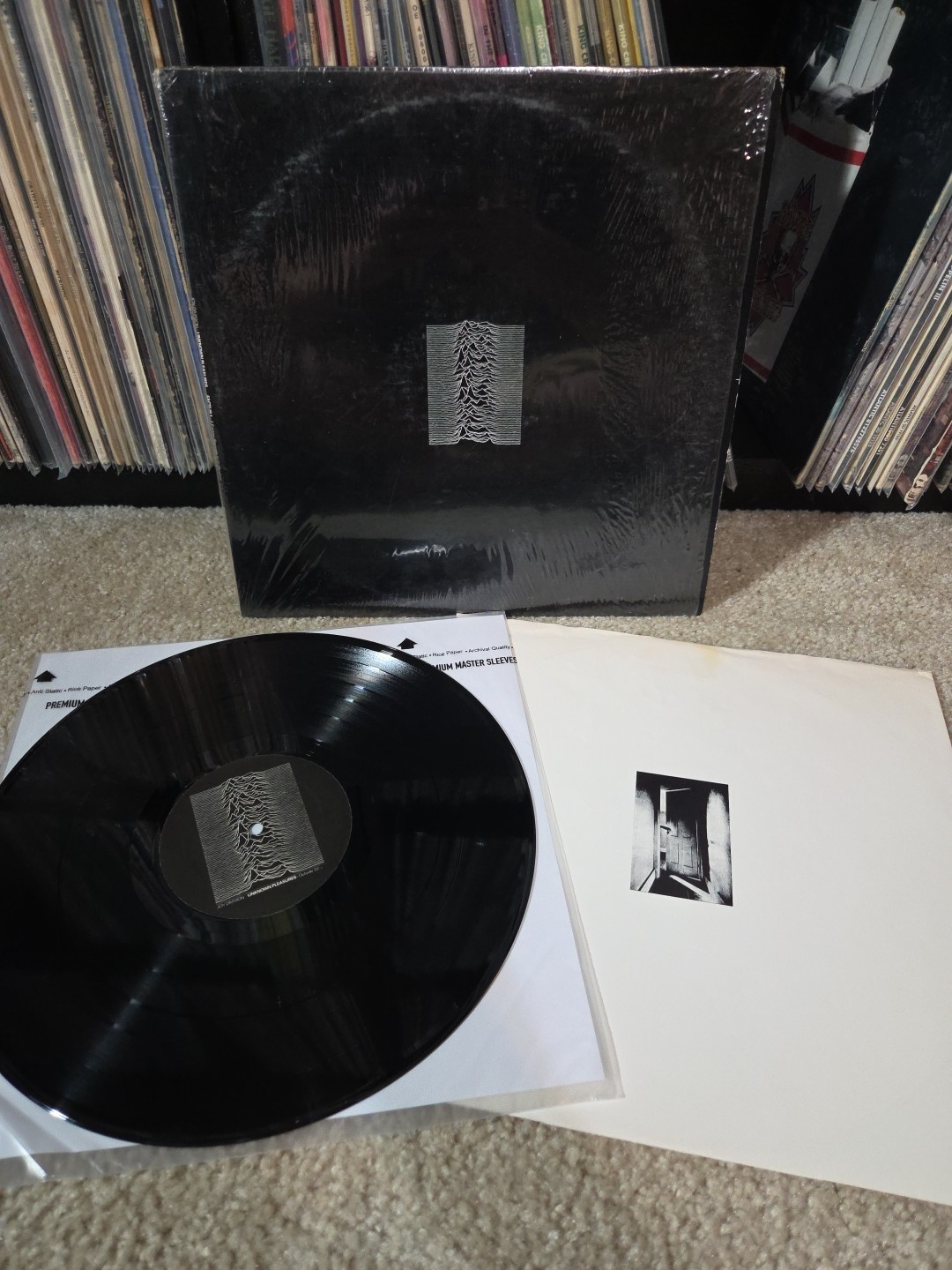Joy Division Unknown Pleasures Lp Vinyl 1980 UK ‘Smooth’ Press Shrink/Hype EX